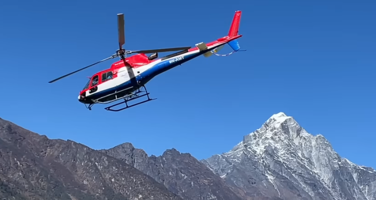 Everest base camp trek with helicopter Return