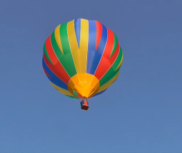 Hot air balloon rides in Pokhara