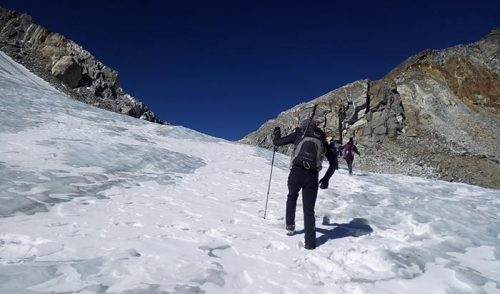 chola pass trek
