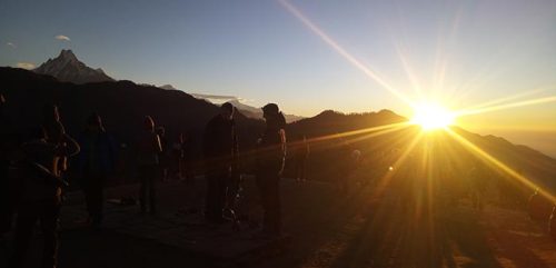 Annapurna poon hill sunrise trekking