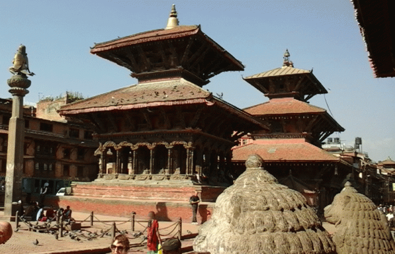 Half-day sightseeing tour in Kathmandu with temples and local culture.