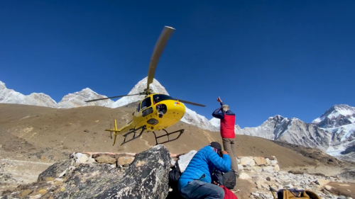 EBC trek than helicopter return