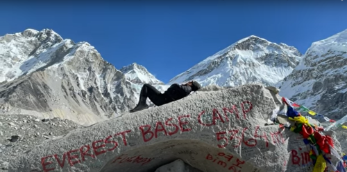 Everest base camp real image