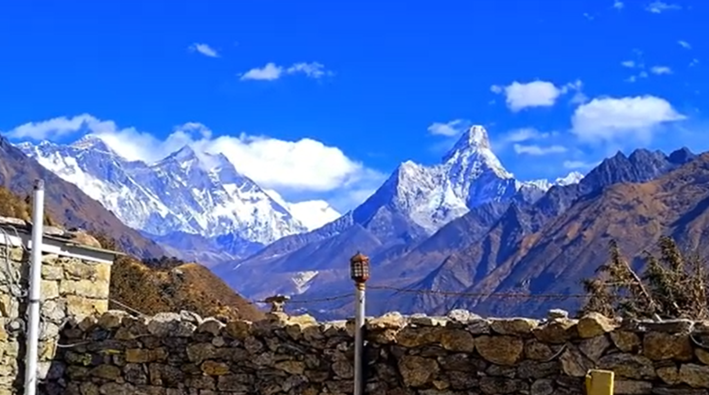 5 day Everest view trek from Hotel Everest view everest region nepal