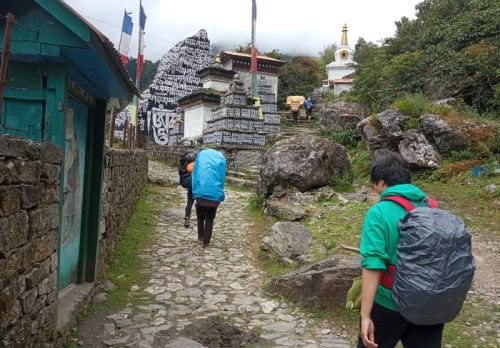 way-to-Lukla-from-Namche-Bazaar