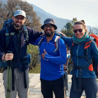 Trek to mardi himal base camp