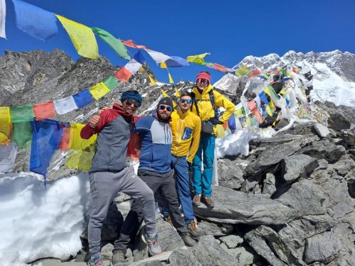 3 pass trek IN Everest NEPAL- Kongmala pass