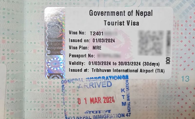 How to get nepal visa