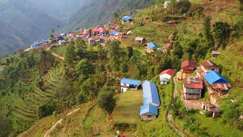 Landruk gurung village