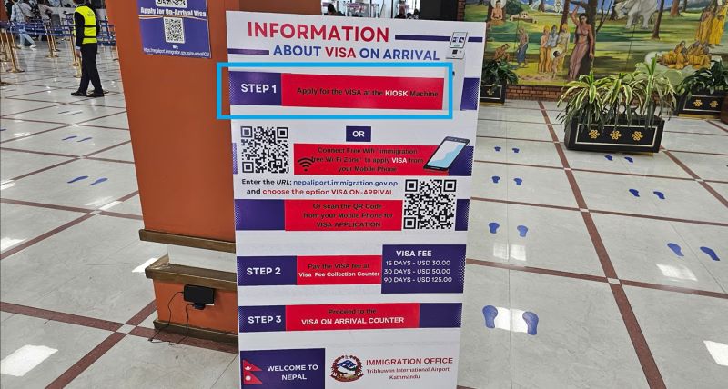 How to apply nepal visa online