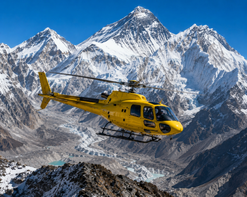 Everest Base Camp Trek with Helicopter Return over the Himalayas