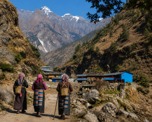 Lokpa- Manaslu region trek