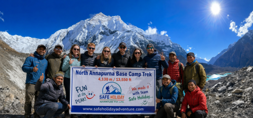 North Annapurna Base Camp Trek is the less crowded trails in Nepal