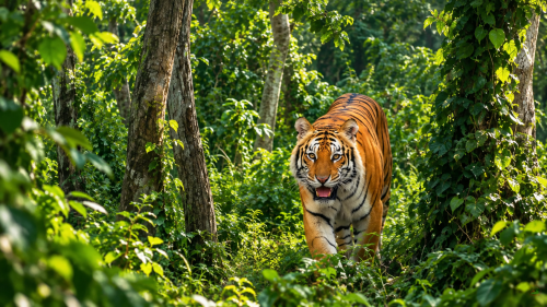 chitwan tour- bengal tiger
