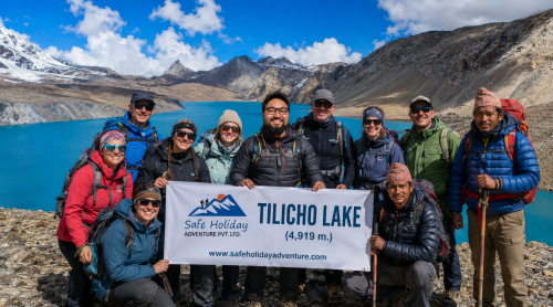 World's highest Lake- Tilicho Lake in Annapurna circuit trek