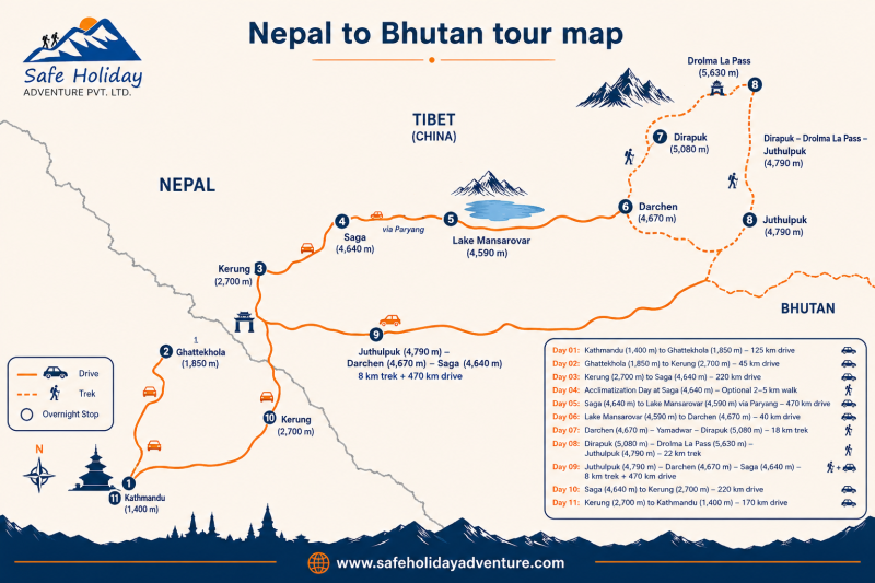 Explore Nepal and Bhutan with breathtaking mountains, culture, and heritage.