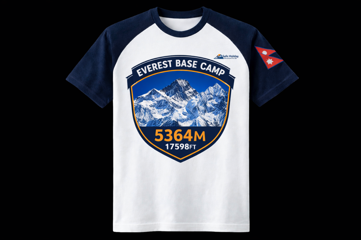 Hiking T-shirt Design in Nepal