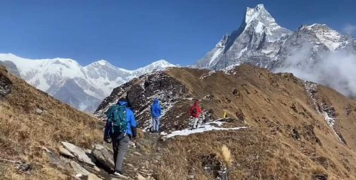 Solo Trekkers for mardi himal
