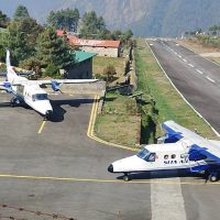 Sita Air Landing at Lukla, Tenzing Hillary Airport