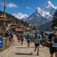 Everest Marathon compitition 2025 with safe holiday adventure pvt .ltd