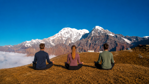 Mardi himal yoga trek is ideal short trek near Pokhara- Annapurna region