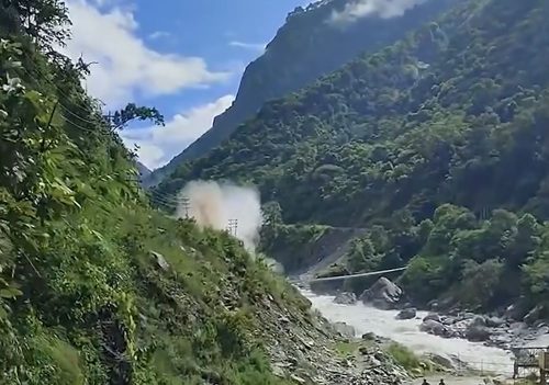 Flooding in nepal tibet border 2026